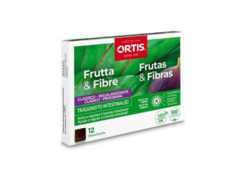 Frutta & Fibre Classico integratore per il benessere intestinale 12 cubetti