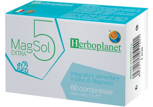 Magsol 5 Extra integratore per il benessere del sistema nervoso 60 compresse