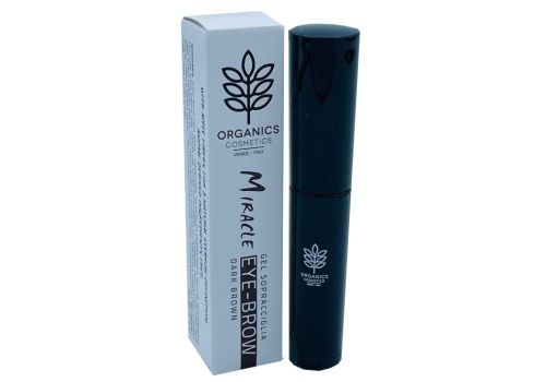 Organic Pharm Miracle Eye-Brow dark brown gel sopracciglia 5ml