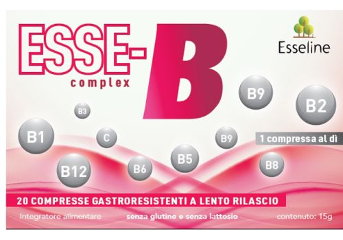 Esse B Complex integratore di vitamina B 20 compresse