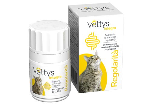 Vettys Integra  Regolarità mangime complementare per gatti 30 compresse
