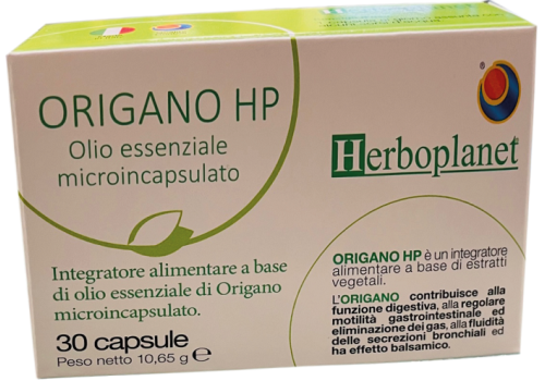 Origano HP integratore per la funzione digestiva e bronchiale 30 capsule
