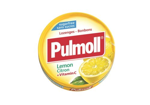 Pulmoll caramelle al limone senza zucchero 45 grammi