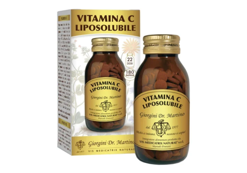 Vitamina C Liposolubile integratore per il sistema immunitario e la pelle 180 pastiglie