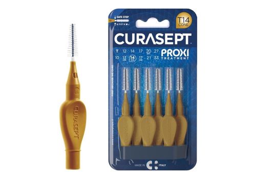 Curasept Proxi T14 cone ocra/dgold scovolini interdentali 6 pezzi
