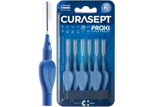 Curasept Proxi T20 soft blue scovolini interdentali 6 pezzi