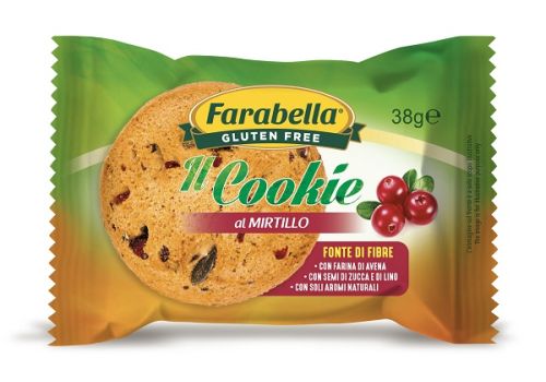 Farabella il cookie al mirtillo senza glutine 38 grammi