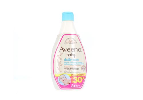 AVEENO BABY DAILY CARE BAGNO E DOCCIASCHIUMA DELICATO 2X400ML
