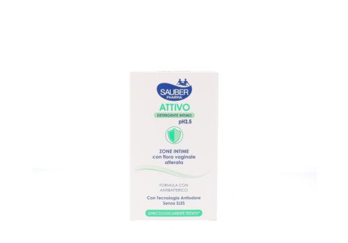 SAUBER DETERGENTE INTIMO ATTIVO PH 3.5 200ML