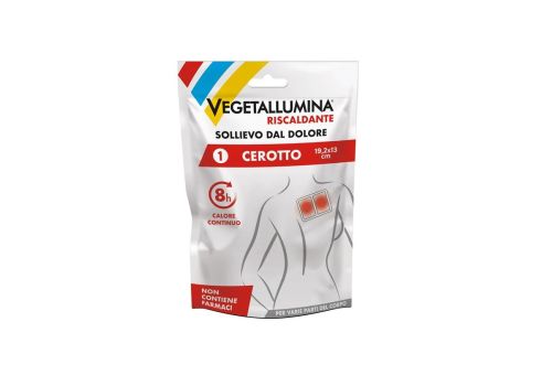 Vegetallumina cerotto riscaldante per i dolori 19,2 x 13cm 1 pezzo