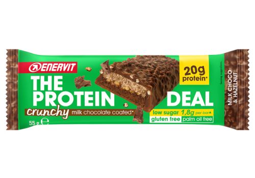 Enervit The Protein Deal gusto milk chocolate barretta 55 grammi
