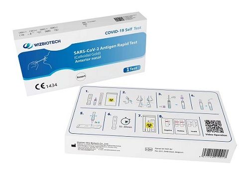 Wiz Biotech Covid 19 tampone nasale