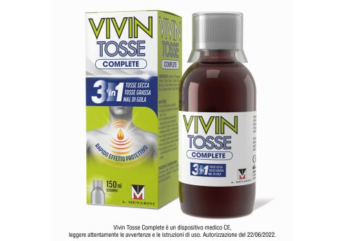 Vivin Tosse Complete 3in1 Sciroppo 150ml