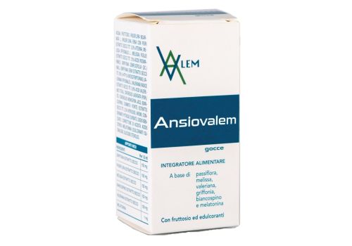 Ansiovalem integratore per il riposo notturno gocce orali 30ml