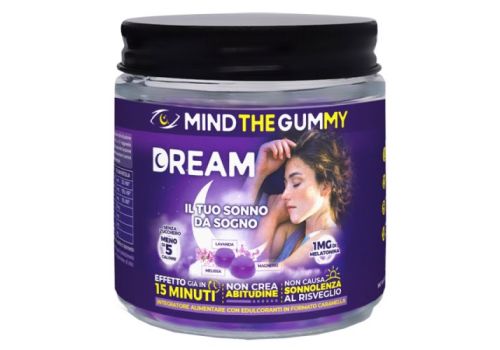 Mind The Gummy Dream integratore per il riposo notturno 30 pastiglie gommose