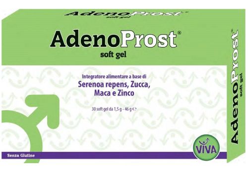 Adenoprost integratore per la normale funzionalità della prostata 30 capsule soft gel