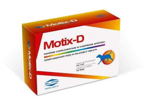 Motix-D mangime complementare per la funzione articolare del cane 60 compresse appetibili