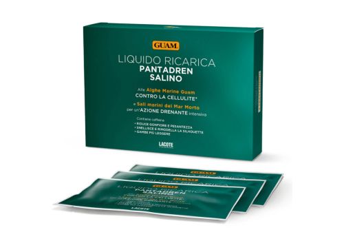 GUAM LIQUIDO RICARICA PANTADREN SALINO 3 PZ DA 100ML