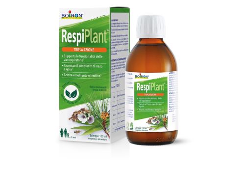 Respiplant integratore per l'apparato respiratorio sciroppo 150ml