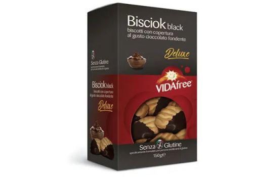 Vidafree bisciok al cioccolato fondente biscotti senza glutine 150 grammi