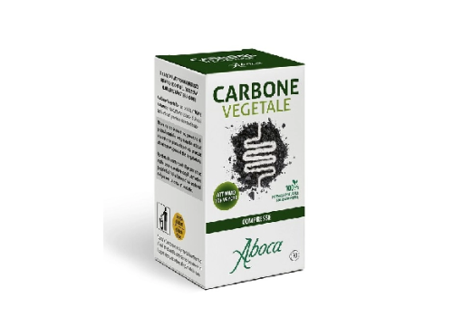 Carbone Vegetale integratore per il gonfiore intestinale 30 compresse