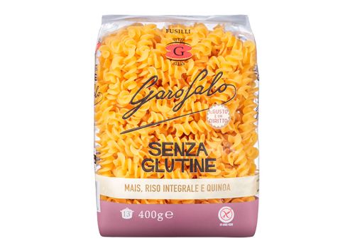 Garofalo senza glutine fusilli con mais riso integrale e quinoa 400 grammi