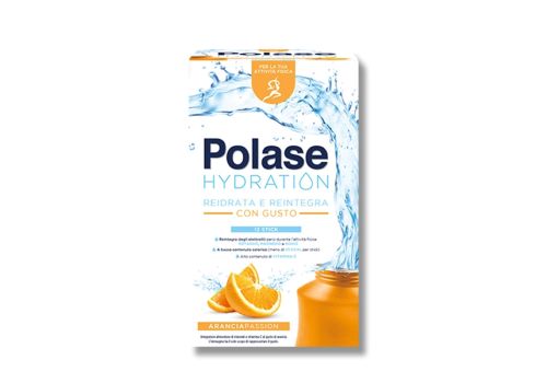 Polase Hydration Integratore Alimentare Sali Minerali Magnesio Potassio Vitamina C Arancia 12 Stick