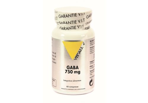 Gaba 750mg integratore per il tono dell'umore 60 compresse