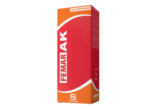 Femar AK spf crema solare per la prevenzione e il trattamento di cheratosi attinica 75ml