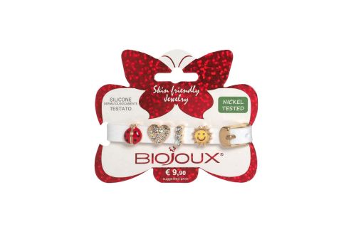 Biojoux Bianco braccialetto in silicone