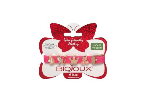 Biojoux Rosa braccialetto in silicone