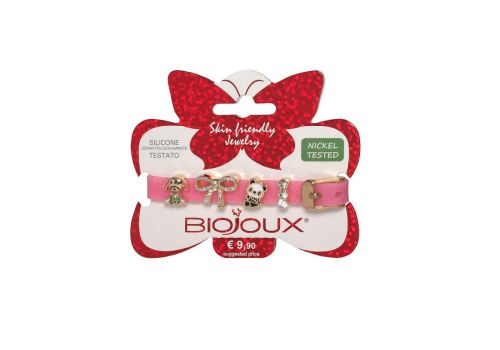Biojoux Charms Pink braccialetto in silicone