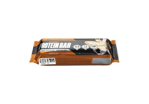 Protein Bar 30% senza copertura gusto nocciola barretta proteica