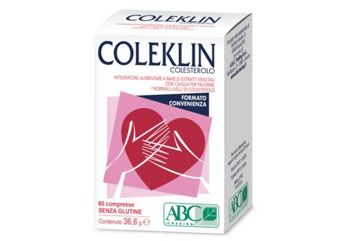 Coleklin Colesterolo integratore per il controllo del colesterolo 60 compresse