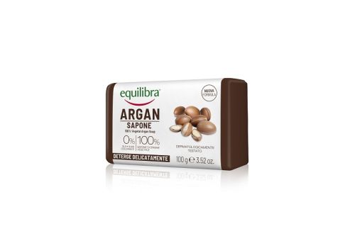 Equilibra Argan sapone naturale delicato 100 grammi