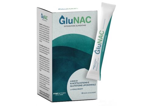 Glunac integratore per il benessere del fegato 10 stick orosolubili