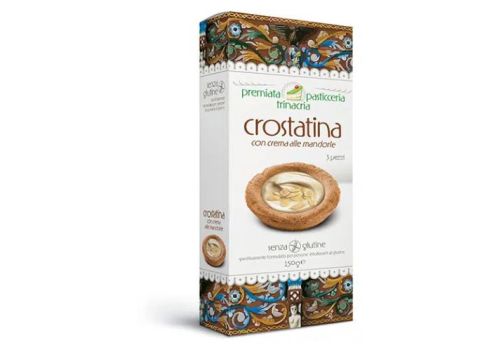 Premiata Pasticceria Trinacria crostatina crema e mandorla senza glutine 180 grammi
