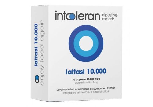 Lattasi 10000 integratore per intolleranza al lattosio 36 capsule