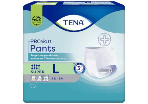 TENA PROSKIN PANTS SUPER L MUTANDINA ASSORBENTE 10 PEZZI
