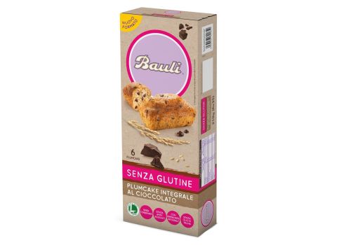 Bauli senza glutine plumcake integrale al cioccolato 6 x 35 grammi