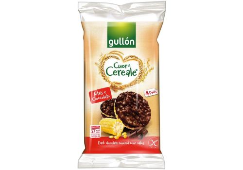 Gullon Cuor di Cereale gallette di mais e cioccolato senza glutine 100 grammi