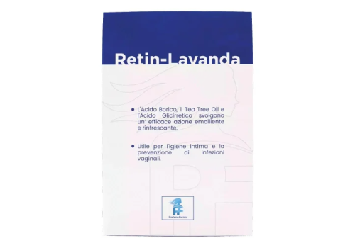 Retin lavanda soluzione vaginale antibatterica e antiprurito 4 flaconi x 140ml
