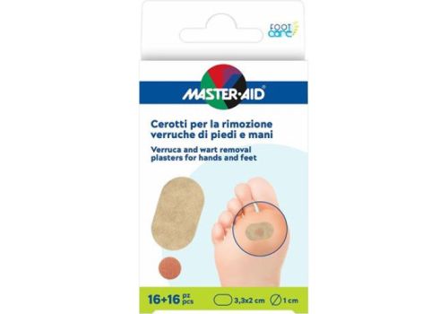 Master Aid Foot Care cerotto per verruche 16 pezzi