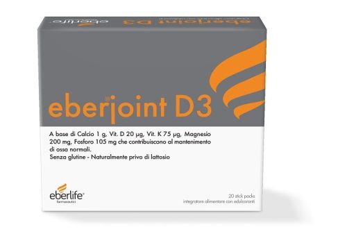Eberjoint D3 integratore per il benessere articolare 20 stick pack