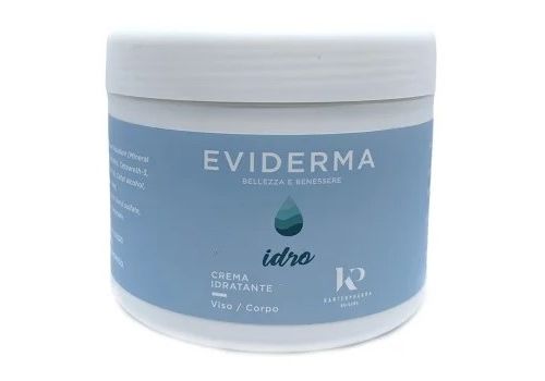 Eviderma Idro crema idratante viso e corpo per pelle morbida e nutrita 500ml