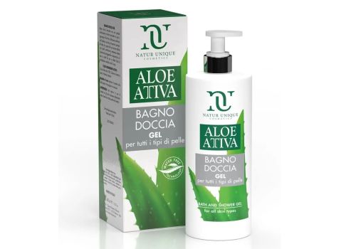 Natur Unique Aloe Attiva bagno doccia gel 400ml