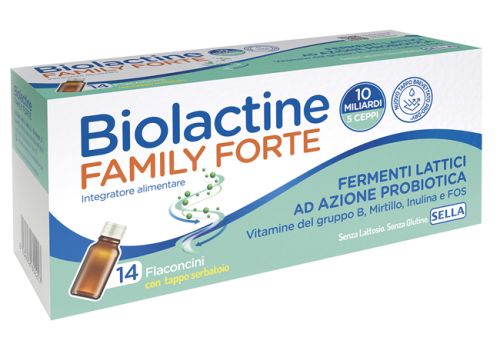 BIOLACTINE FAMILY FORTE 10 MILIARDI 14 FLACONCINI