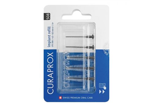 Curaprox Impl Refill 508 scovolino bianco 5 pezzi