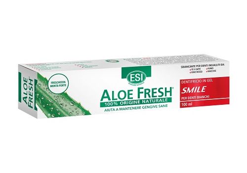 ESI ALOE FRESH DENTIFRICIO IN GEL SMILE PER DENTI BIANCHI 100ML