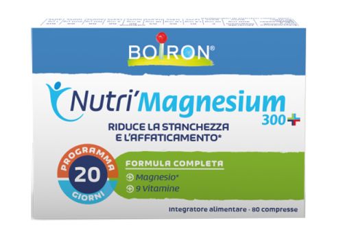 Nutrì Magnesium 300+ integratore a base di magnesio 80 compresse